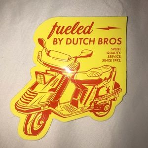DUTCH BROS STICKER ✨